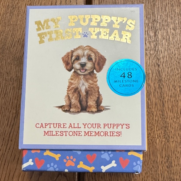 My Puppy's First Year Milestone Cards - Picture 1 of 4